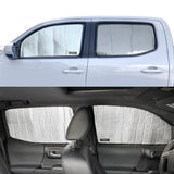 Side Window Rear Seat 2nd Row Sunshade for 2024-2025 Chevrolet Silverado EV, First-Edition RST, 4WD (Set of 2)
