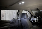 Side Window Rear Seat 2nd Row Sunshade for 2019-2025 Chevrolet Silverado 1500 - 4Dr Crew Cab (Set of 2)
