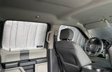 Side Window Rear Seat 2nd Row Sunshade for 2017-2022 Ford Super Duty F-250, F-350 (Set of 2) | Super Crew Cab Only | NOT for Motorhomes/RVs or E-Series Vehicles