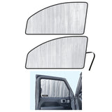 Side Window Front Row Sunshade for 2020-2025 Jeep Gladiator Pickup (Set of 2)