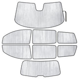 Full Set of Sunshades (w/ 3rd Row) for 2011-2017 Honda Odyssey Minivan