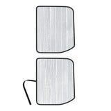Side Window Rear Seat 2nd Row Sunshade for 2023-2025 Ford F-250 F-350 F-450 F-550, 2DR Super Cab (Set of 2)