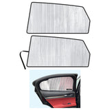 Side Window Rear Seat 2nd Row Sunshade for 2018-2025 Alfa Romeo Stelvio SUV (Set of 2)