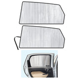 Side Window Rear Seat 2nd Row Sunshade for 2014-2021 Fiat 500L Hatchback (Set of 2)