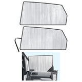 Side Window Rear Seat 2nd Row Sunshade for 2021-2025 Ford Bronco SUV - 4Dr 4Door - Not for Sport Model (Set of 2)