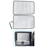 Side Window Rear Seat 2nd Row Sunshade for 2015-2020 Ford F-150 Pickup (Set of 2) | Super Crew Cab Only | NOT for Motorhomes/RVs or E-Series Vehicles
