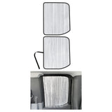 Side Window Rear Seat 2nd Row Sunshade for 2021-2025 Ford F-150 Pickup (Set of 2) | Super Cab Only | NOT for Motorhomes/RVs or E-Series Vehicles