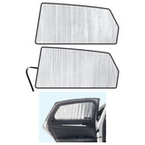 Side Window Rear Seat 2nd Row Sunshade for 2013-2020 Ford Fusion Sedan (Set of 2)