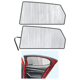 Side Window Rear Seat 2nd Row Sunshade for 2019-2025 Mazda Mazda3 Sedan (Set of 2)