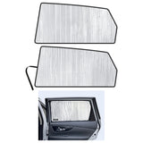 Side Window Rear Seat 2nd Row Sunshade for 2014-2020 Nissan Rogue SUV (Set of 2)