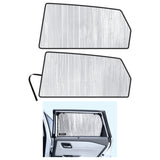 Side Window Rear Seat 2nd Row Sunshade for 2021-2025 Nissan Rogue SUV (Set of 2)