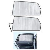 Side Window Rear Seat 2nd Row Sunshade for 2013-2019 Nissan Sentra Sedan (Set of 2)