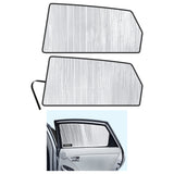 Side Window Rear Seat 2nd Row Sunshade for 2010-2015 Toyota Prius Hatchback (Set of 2)