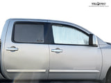 Full Set of Sunshades for 2004-2015 Nissan Titan Pickup Truck - 4Dr Crew Cab ONLY
