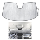 Front Windshield Sunshade for 2021-2025 Ford F-150 Regular Cab, Super Cab, Super Crew Cab, 2Dr 4Dr Pickup Truck