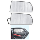 Side Window Rear Seat 2nd Row Sunshade for 2019-2025 Mazda Mazda3 Hatchback (Set of 2)
