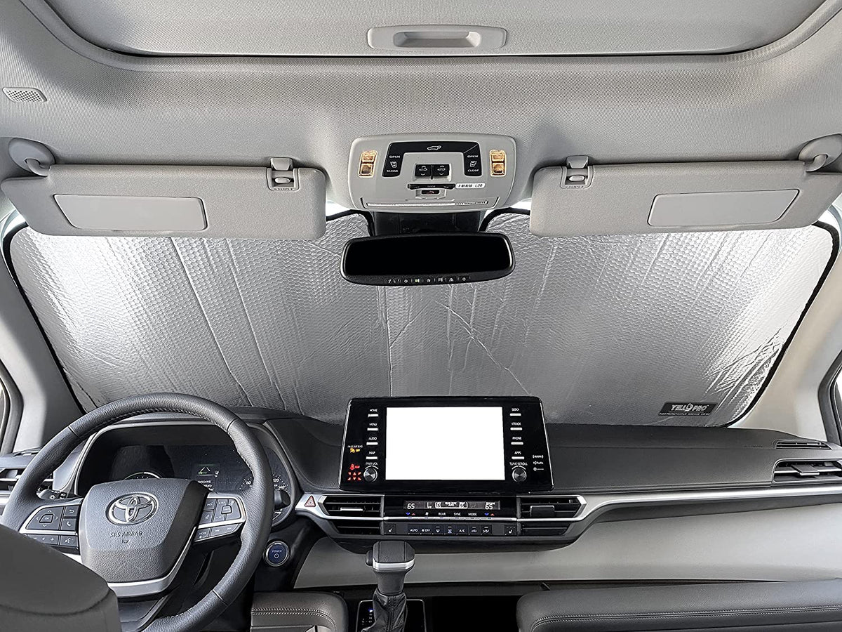 Front Windshield Sunshade for 20212023 Toyota Sienna Minivan
