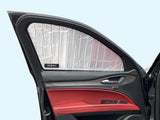 Side Window Front Row Sunshade for 2018-2025 Alfa Romeo Stelvio SUV (Set of 2)