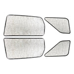 Set of 2nd and 3rd Row Side Sunshades for 2021-2025 GMC Yukon SUV (NOT for XL)