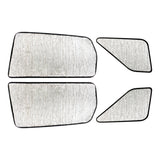 Set of 2nd & 3rd Row Side Sunshades for 2007-2014 Toyota FJ Cruiser SUV
