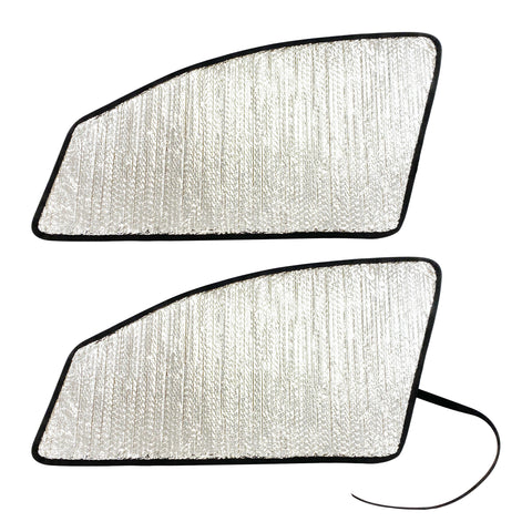 Side Window Front Row Sunshades for 2014-2019 Cadillac CTS Sedan (Set of 2)