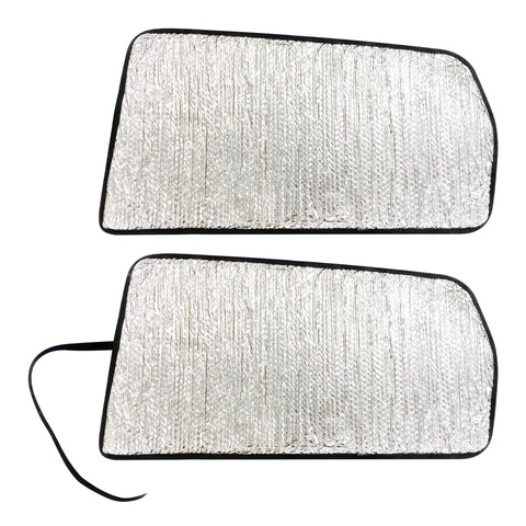 Side Window Rear Side Sunshades (Set of 2) for 2022-2024 Nissan Frontier Pickup | Crew Cab, 4Dr