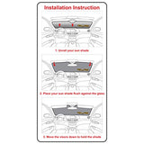 Front Windshield Sunshade for 2026 Hyundai Ioniq 9 SUV