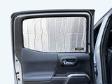 Side Window Rear Seat 2nd Row Sunshade for 2024 Toyota Tacoma Pickup, 4dr Double Cab (Set of 2)