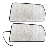 Side Window Rear Seat 2nd Row Sunshade for 2024 Audi Q8, SQ8 e-Tron SUV (Not for Sportback) - (Set of 2)