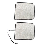 Rear Side Window Sunshades for 2008-2016 Ford F-250, F-350 Pickup (Set of 2) | Super Cab Only | NOT for Motorhomes/RVs or E-Series Vehicles