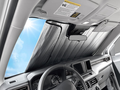 WeatherTech Sunshade Set For 2024 GMC Sierra/Denali 2500HD/3500HD Crew Cab - Blocks Sun & Frost, Fits Power-Sliding Rear Window - View #7