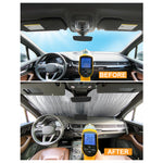 Side Window Front Seat Sunshade for 2025 Toyota Camry Sedan (Set of 2)