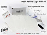 YelloPro Auto Custom Fit Door Handle Cup PPF kit for 2024-2025 Chevrolet Blazer EV SUV (EV Model Only)
