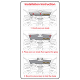 Front Windshield Sunshade for 2026 Cadillac VISTIQ Electric SUV