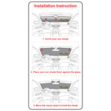 Windshield Sunshade for 2019-2022 Mercedes-Benz A-Class Hatchback