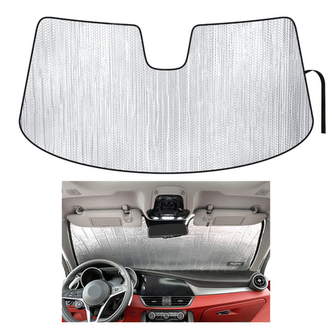 Front Windshield Sunshade for 2017-2025 Alfa Romeo Giulia Sedan