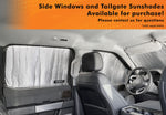 Front Windshield Sunshade for 2021-2025 Ford F-150 Regular Cab, Super Cab, Super Crew Cab, 2Dr 4Dr Pickup Truck