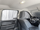 Rear Side Window Sunshades for 2010-2024 Dodge RAM 2500 3500 Crew Cab, Mega Cab 4 Door (Set of 2)