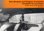 Front Windshield Sunshade for 2011-2020 Dodge Grand Caravan Minivan