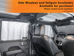 Front Windshield Sunshade for 2020-2025 Jeep Gladiator Pickup - No Sensor