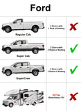 Tailgate Sunshade for 2015-2023 Ford F-150, F-250, F-350 Pickup | Super Cab, Super Crew Cab | NOT for Motorhomes/RVs or E-Series Vehicles