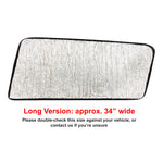 3rd Row Side Sunshades for 2014-2023 Ford Transit Connect - LONG Version (Set of 2)