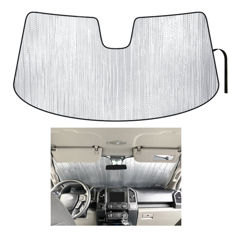 Front Windshield Sunshade for 2017-2022 Ford  F-250 F250 F-350 F350 F-450 F-550 F550 Pickup