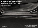Front Door Sill Protector Kit for 2019-2024 Chevrolet Silverado 1500 & 2020-2023 2500 3500 - 4 Door Crew Cab