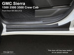 Front Door Sill Protector Kit for 2019-2025 GMC Sierra 1500 2500 3500 Crew Cab