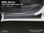 Front Door Sill Protector Kit for 2019-2024 GMC Sierra 1500 2500 3500 Crew Cab