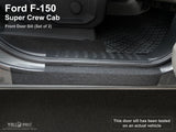 Full Set Door Sill Protector Kit for 2015-2020 Ford F-150 Crew Cab (Front & Rear Doors)