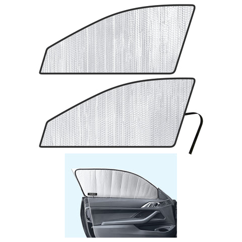Side Window Front Seat Sunshade for 2021-2025 BMW 4 Series Coupe 2Dr - Not for Gran Coupe (Set of 2)