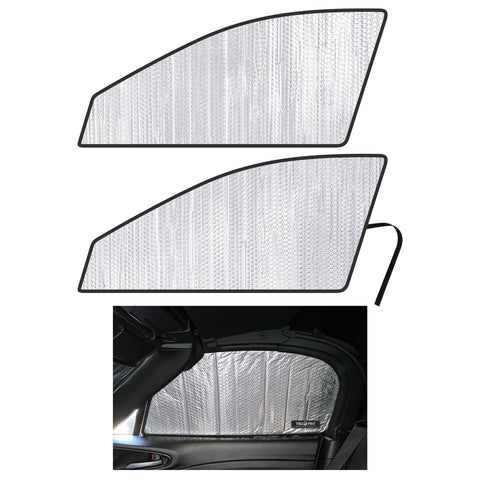 Side Window Front Seat Sunshade for 2017-2021 Fiat 124 Spider Convertible (Set of 2)