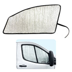 Side Window Front Row Sunshades for 2015-2025 Ford Transit - Low Roof only (Set of 2) - (NOT for E-Transit)